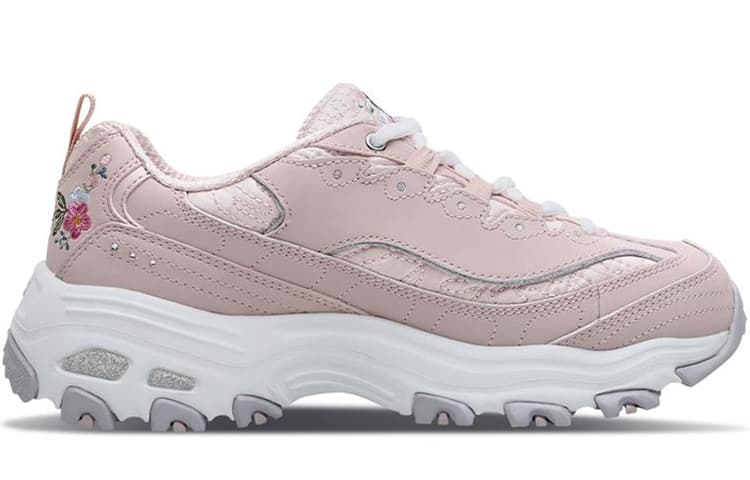 Skechers D Lites 1.0 Светло-розовые женские кроссовки