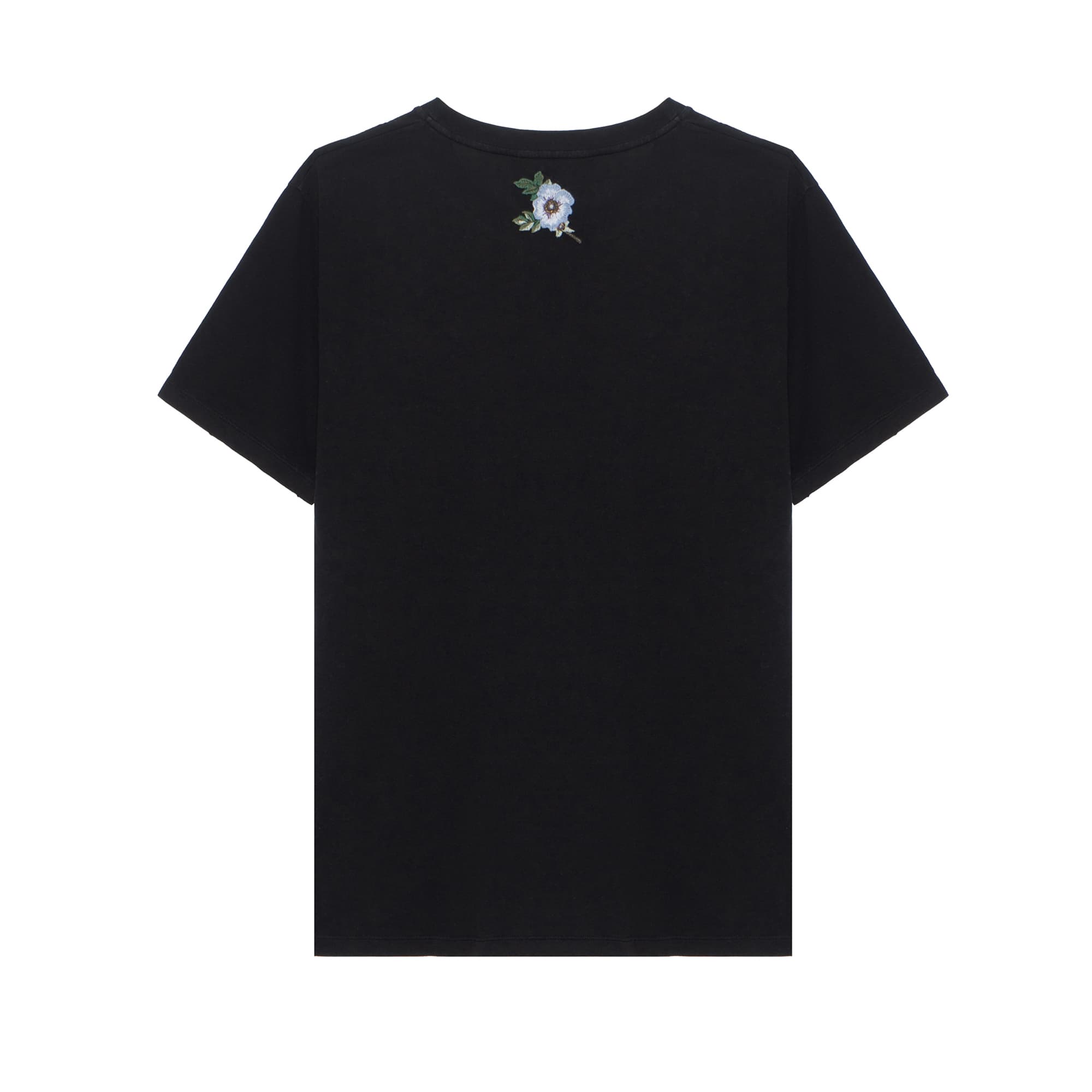 Хлопковая футболка GUCCI Interlocking G, черная