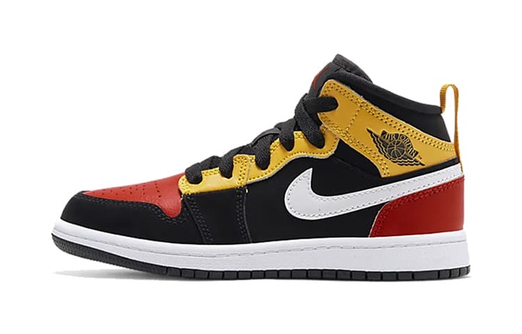Jordan 1 Mid SE PS Amarillo Team Orange
