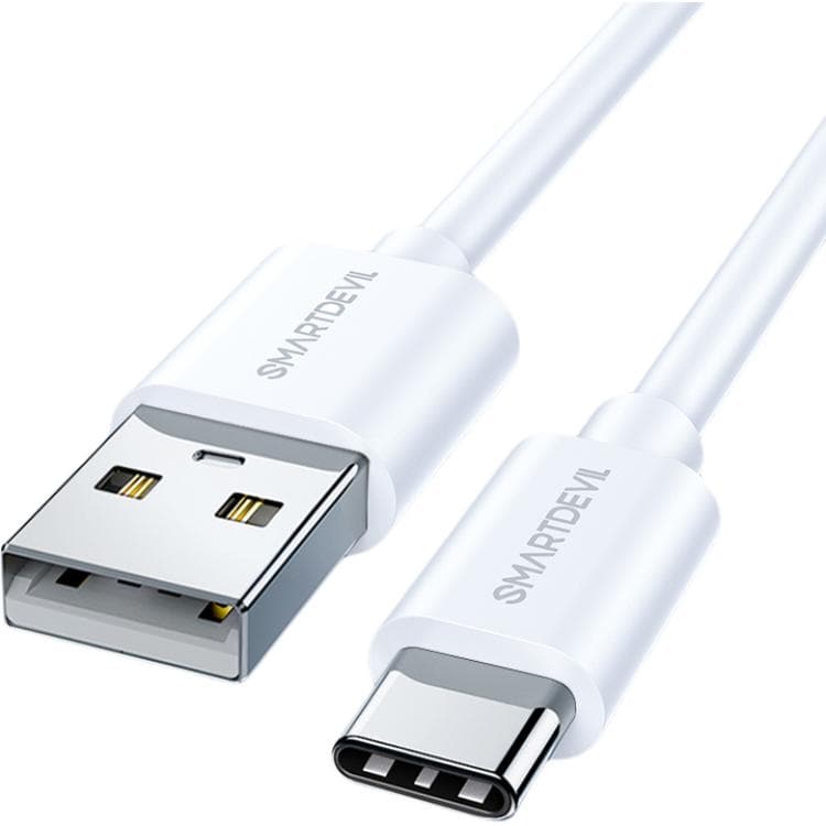 Flashing Demons 1 м 1,2 м USB A to Tpye C Интеллектуальная защита, безопасные зарядные кабели 6А