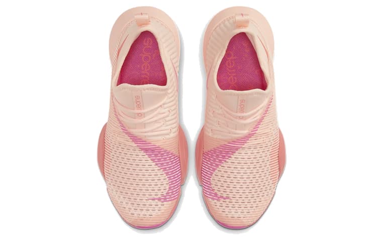 Женские мытые коралловые кроссовки Nike Air Zoom SuperRep