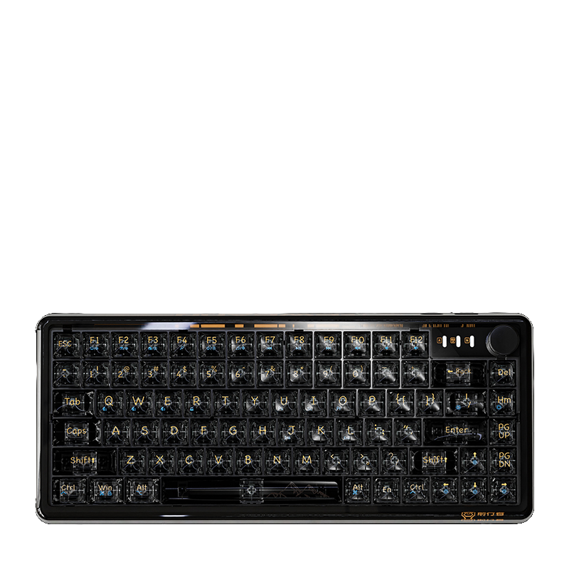 EWEADN V82 Беспроводная связь Bluetooth, трехрежимный режим, полноклавишная RGB-подсветка с возможностью горячей замены, модернизированные многофункциональные клавиатуры с ручками
