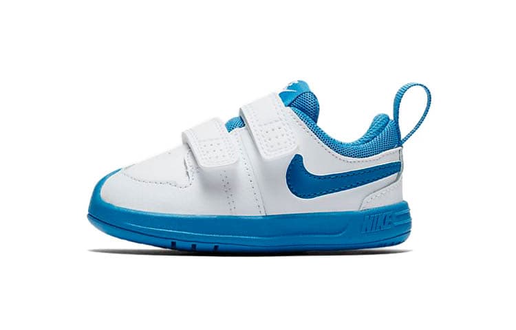 Nike Pico 5 Low Top Toddler Shoes White Blue Baby