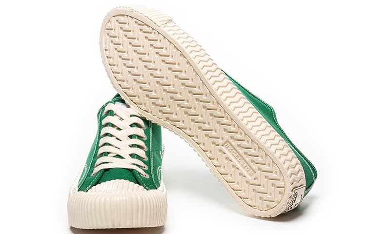 парусиновая обувь Excelsior унисекс с низким берцем лесно-зеленый