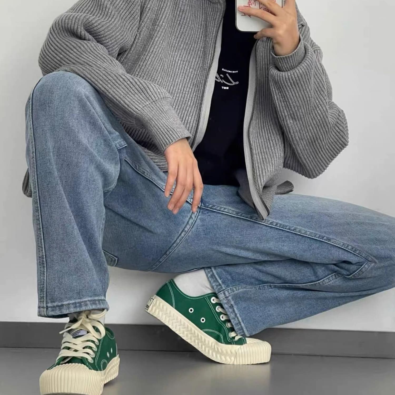 парусиновая обувь Excelsior унисекс с низким берцем лесно-зеленый