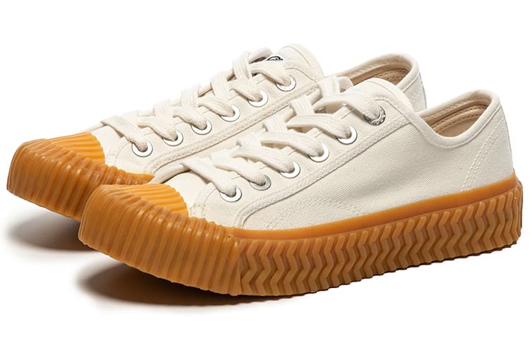 парусиновая обувь Excelsior унисекс с низким берцем паровой белый/карамельный