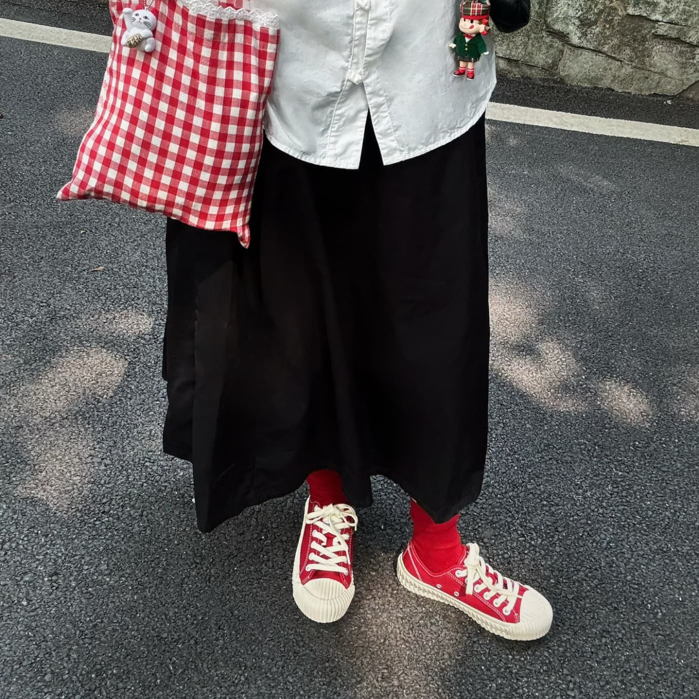 парусиновые туфли Excelsior унисекс с низким берцем энергичный красный