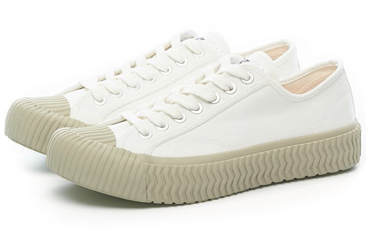 EXCELSIOR Cookie Shoes BOLT LO Классические противоскользящие износостойкие парусиновые туфли на платформе с низким берцем унисекс Серый Зеленый