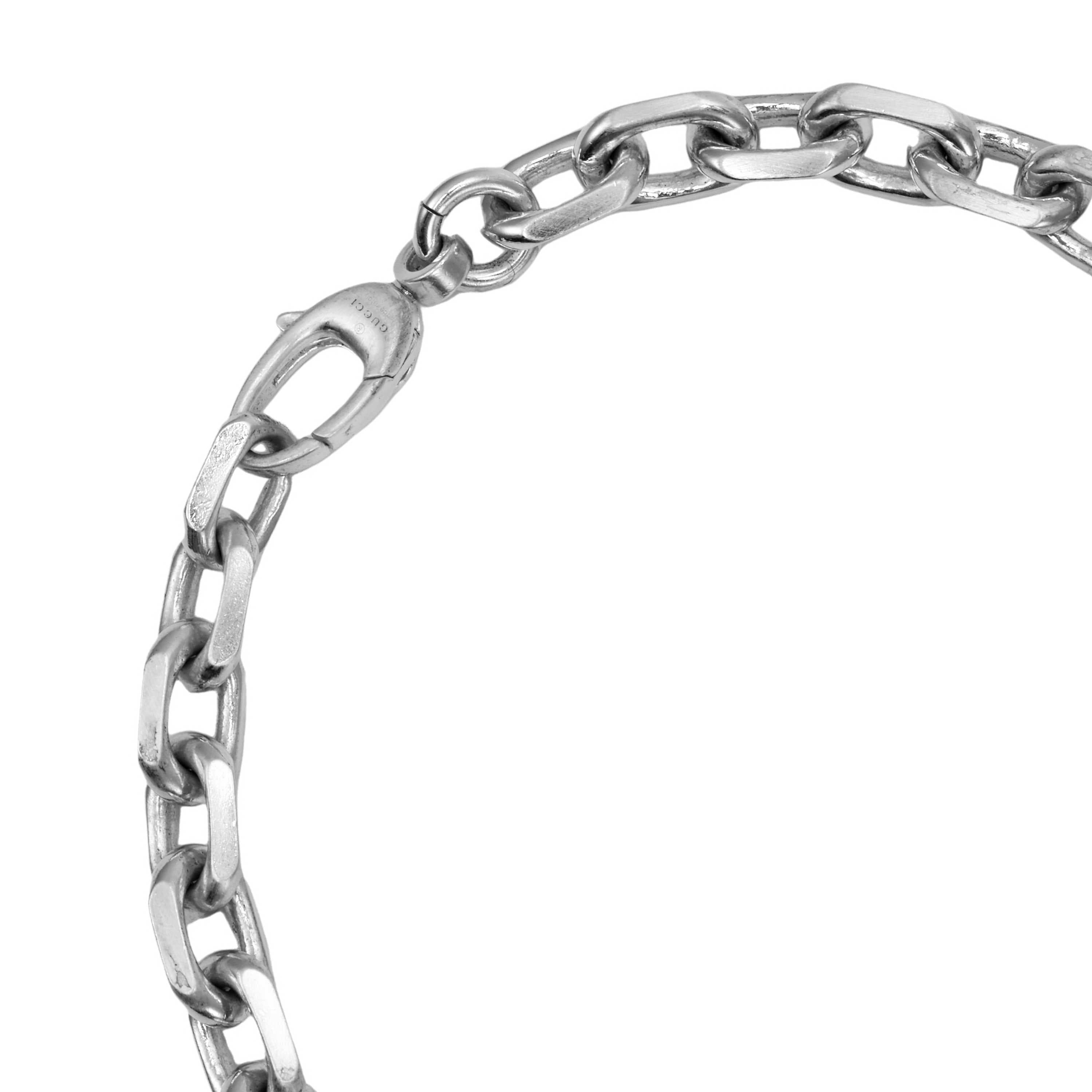 Браслет-цепочка GUCCI с блокировкой