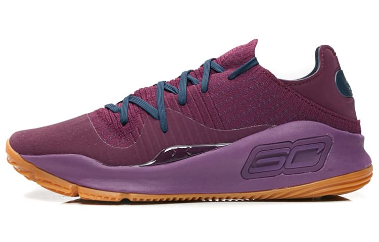 Under Armour Curry 4 Low Merlot
