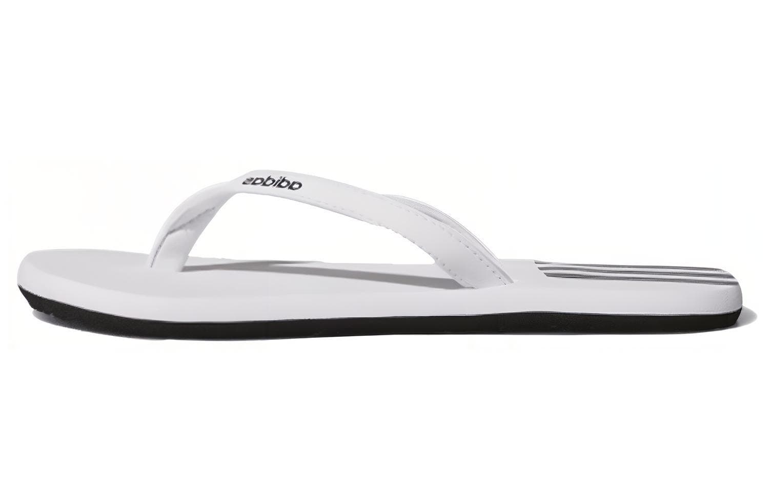Adidas Eezay Flip flops Slides White/Black Women's