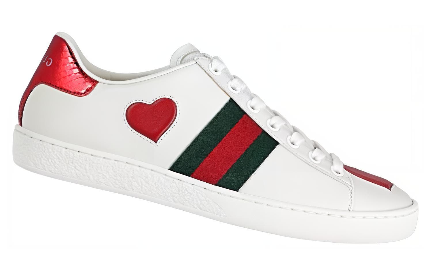 GUCCI Женские женские Ace Low 'Heart'