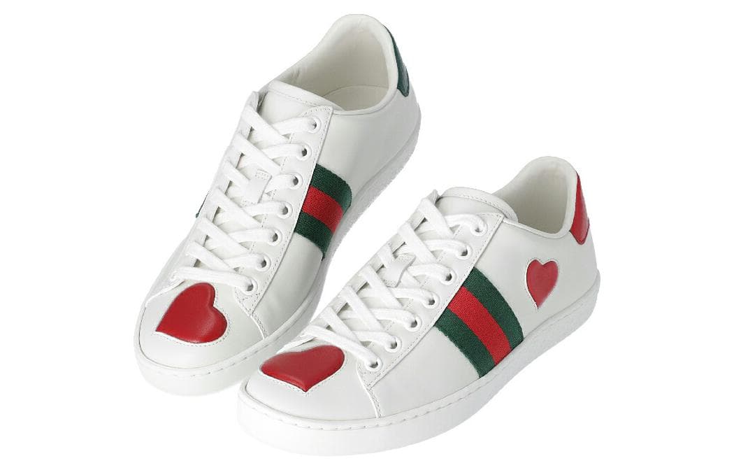 GUCCI Женские женские Ace Low 'Heart'