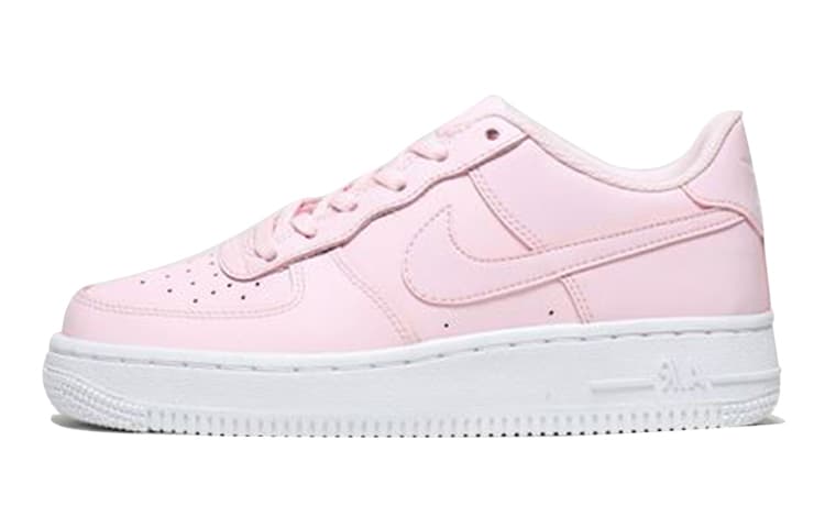 Nike Air Force 1 Low top Kids' Skateboarding Shoes Pink Teenagers