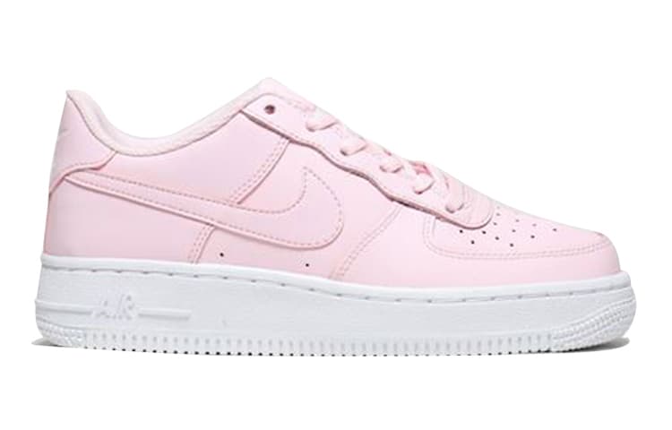 Детские низкие кроссовки для скейтбординга Nike Air Force 1 розовые для подростков