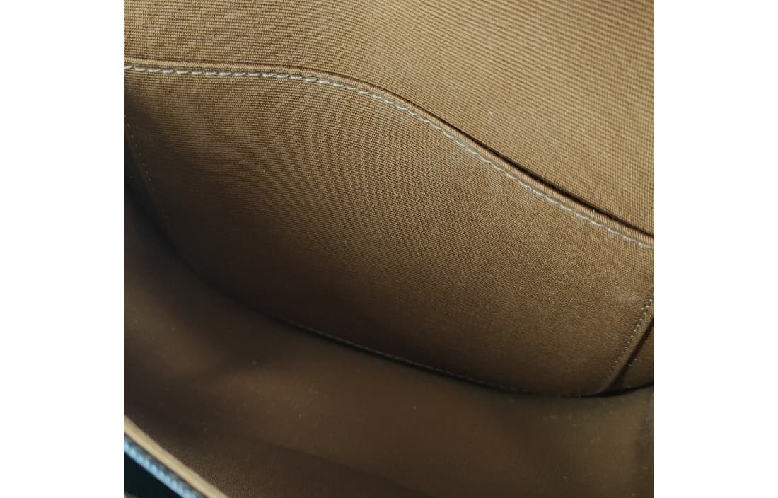 CELINE Искусственная кожа с покрытием Folco, седельная сумка из коровьей кожи, сумка через плечо, сумка через плечо, средний женский цвет желто-коричневого цвета