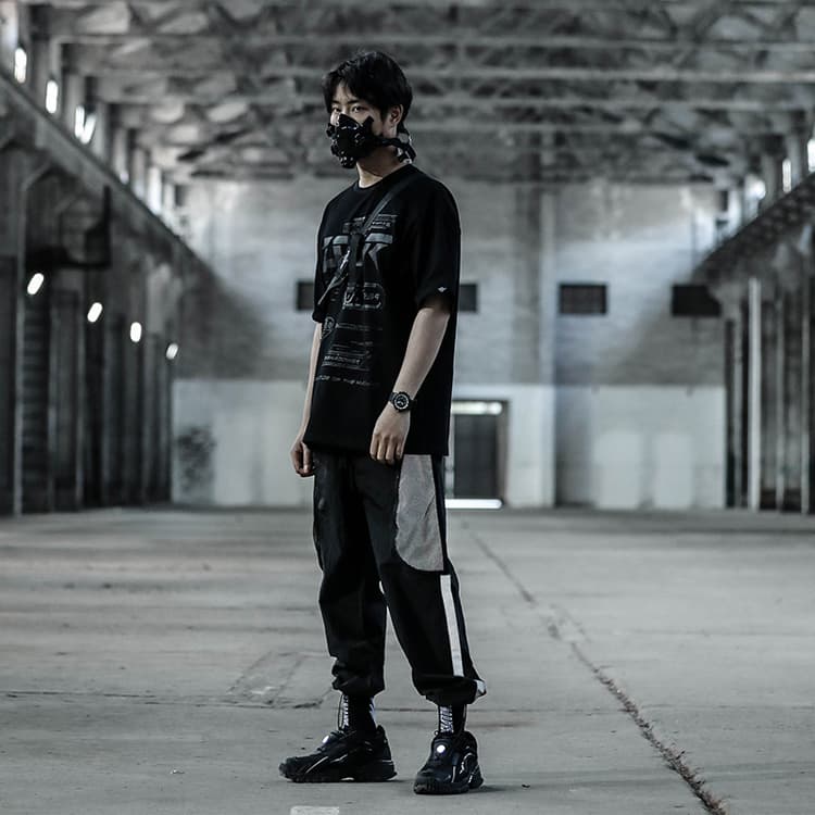 ENHADOWER Повседневные брюки мужские черные