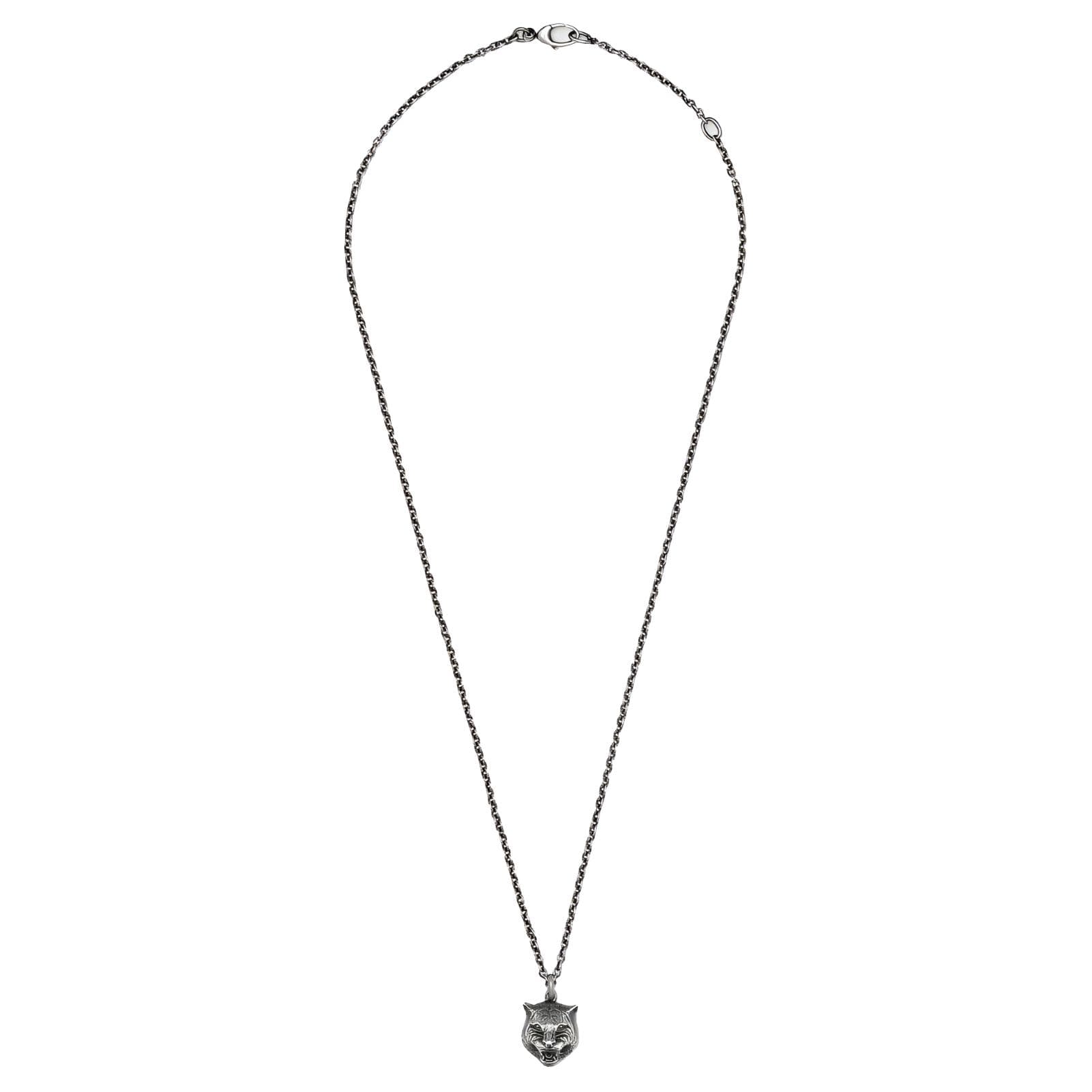 GUCCI Ожерелья из стерлингового серебра 925 пробы унисекс, серебро