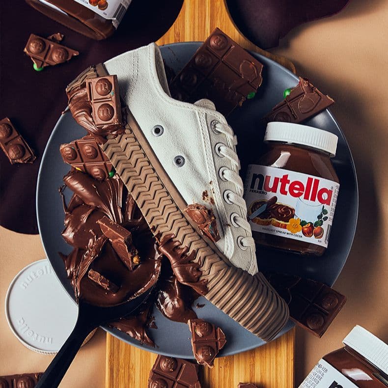 парусиновая обувь Excelsior, унисекс, с низким берцем, паровой, белый/кофейный