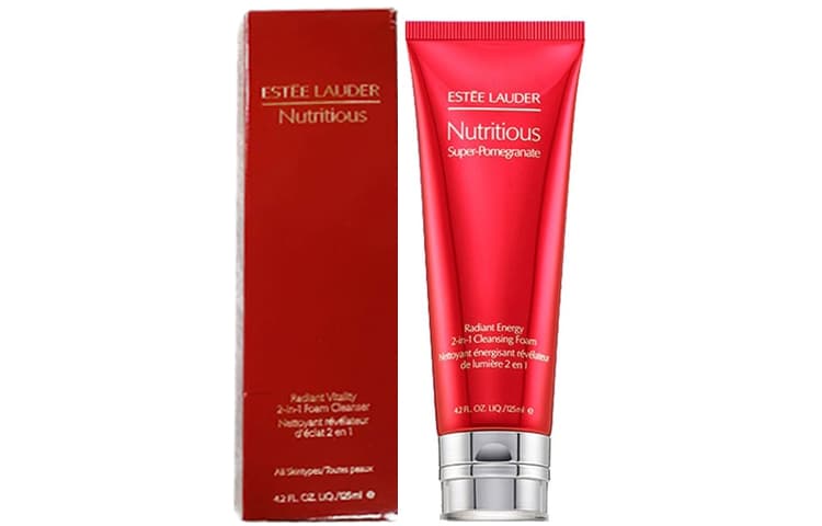 YASHILANDAI Old Version Red Pomegranate Cleansers Brightening Hydrating Cleansing Makeup Removal 125ml/125ml*2