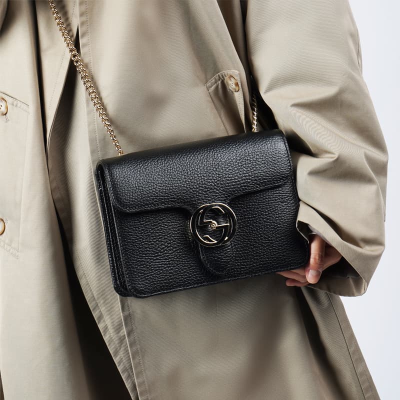 Женская сумка-мессенджер из коровьей кожи GUCCI, сумка-багажник, сумка через плечо, сумка через плечо, черная