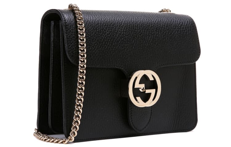 Женская сумка-мессенджер из коровьей кожи GUCCI, сумка-багажник, сумка через плечо, сумка через плечо, черная