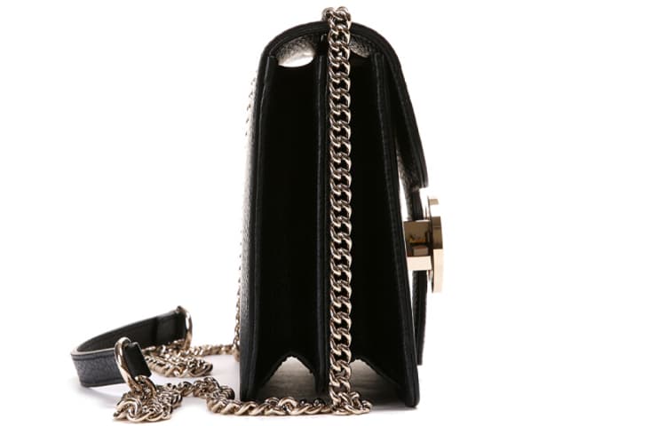 Женская сумка-мессенджер из коровьей кожи GUCCI, сумка-багажник, сумка через плечо, сумка через плечо, черная