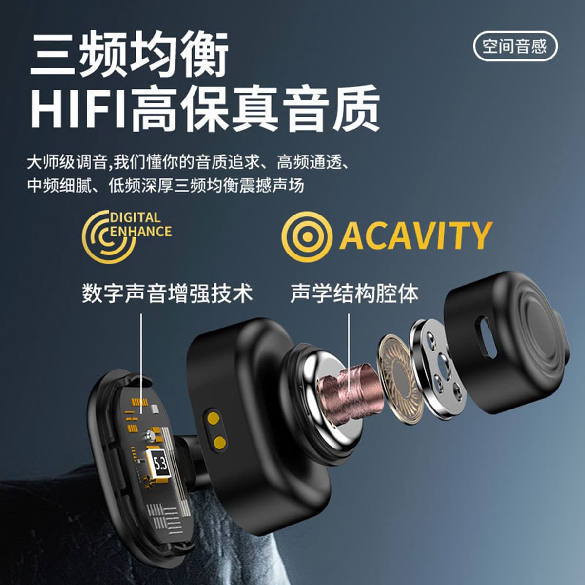 X-IT Bluetooth Беспроводные спортивные долговечные безболезненные наушники-вкладыши с дисплеем уровня заряда батареи Наушники с зажимом для ушей