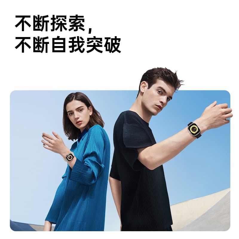 Ремешок для часов W&P, совместимость с Apple, 20 см, 49 мм, резиновый материал