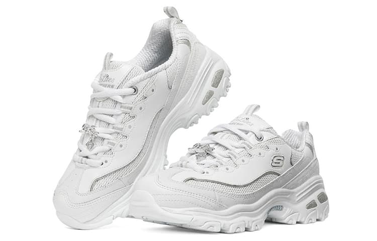 Skechers D Lites 1.0 Белый/Серебристый Женские