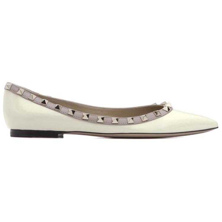 Женская повседневная обувь Valentino Rockstud Женская белая