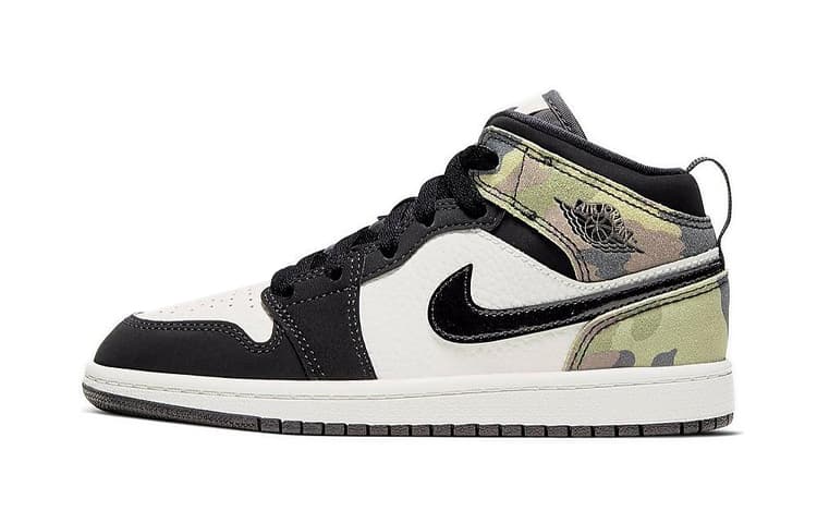 Jordan 1 Mid Camo