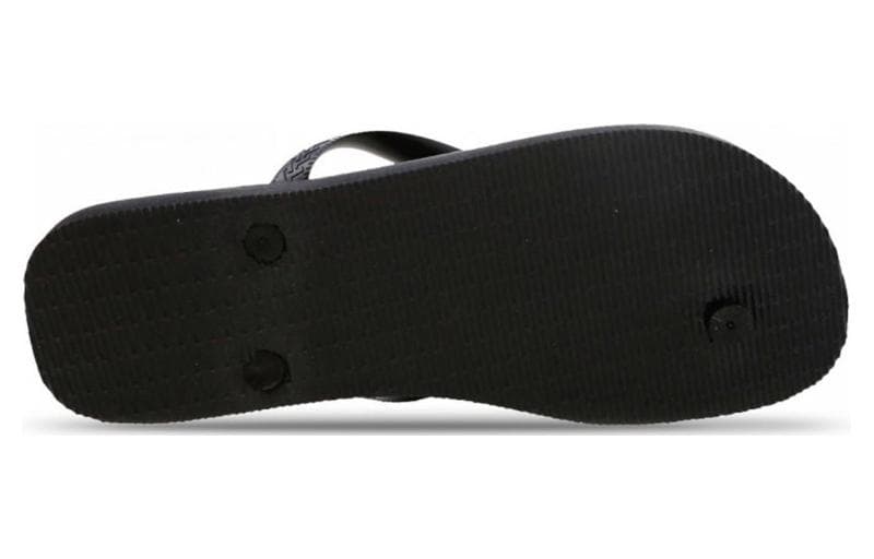 Havaianas устойчивые к истиранию нескользящие шлепанцы унисекс, черные