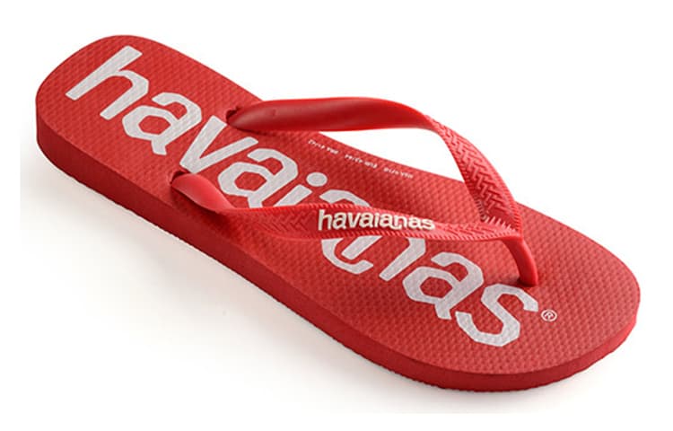 Havaianas Logomania Стильные сандалии унисекс красные