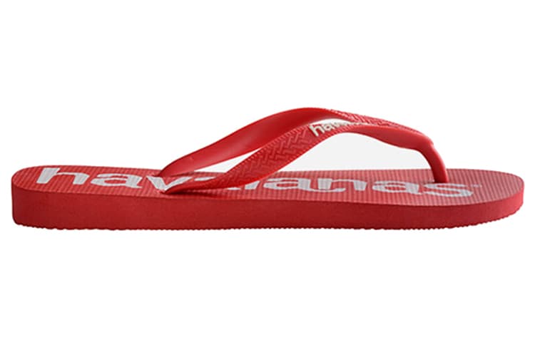 Havaianas Logomania Стильные сандалии унисекс красные