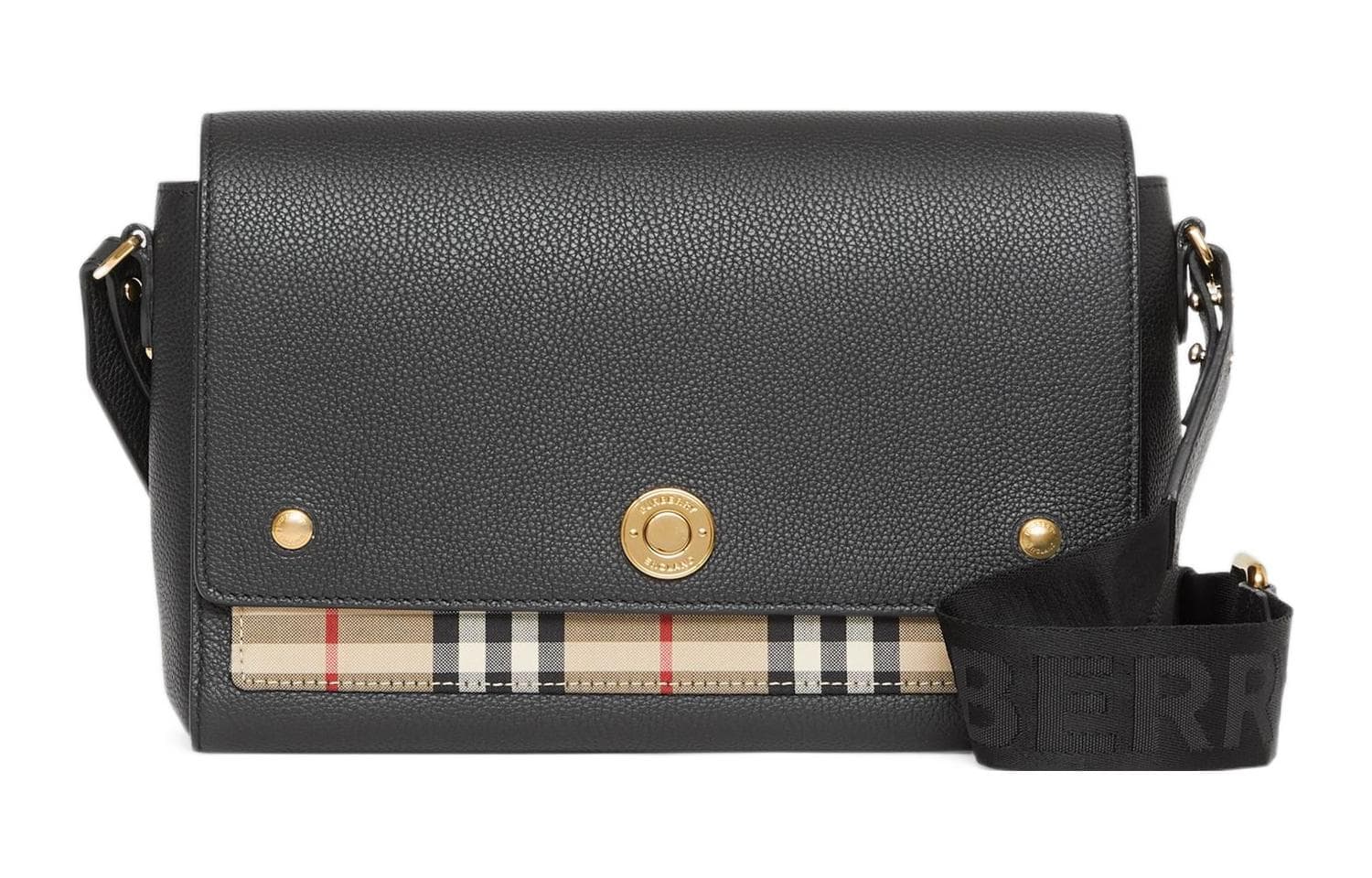 Burberry Medium Note Bag Black