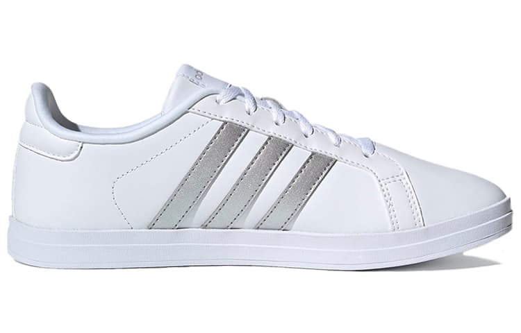 Женские кроссовки Adidas Courtpoint X «Белый серебристый металлик»