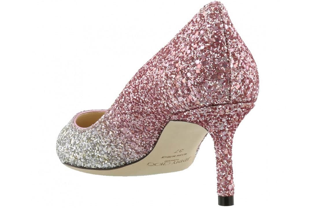 Jimmy Choo ROMY Женские туфли на высоком тонком каблуке 6 см, розовые