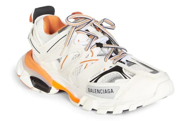 Женские спортивные кроссовки Balenciaga 'White Orange'