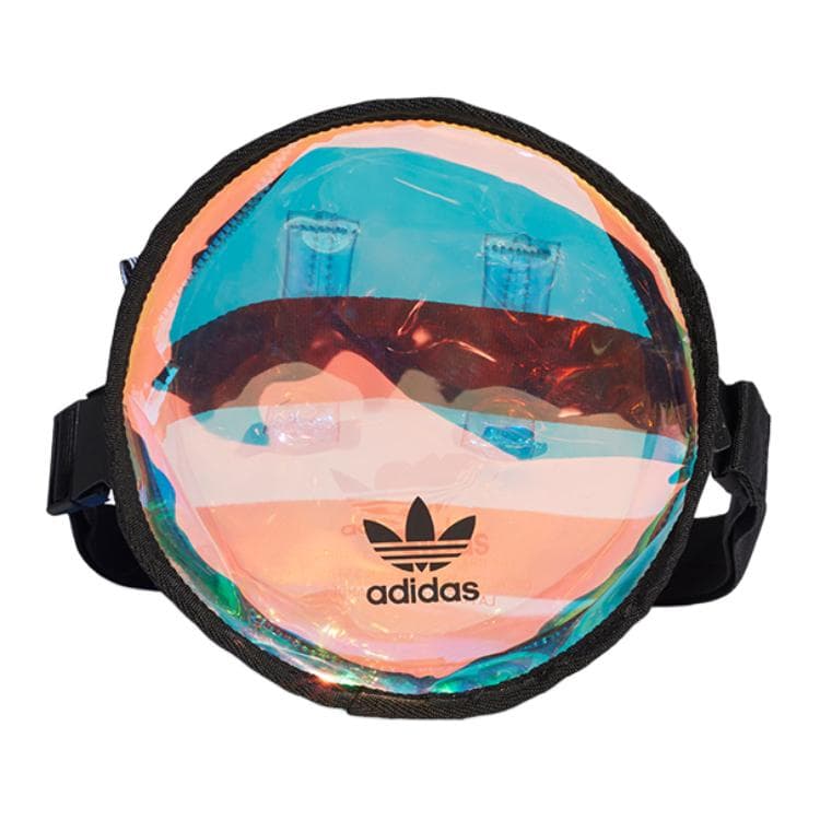 Adidas Originals PVC Shoulder Bag Crossbody Bag Fanny Pack Regular Unisex Dazzling Color Transparent