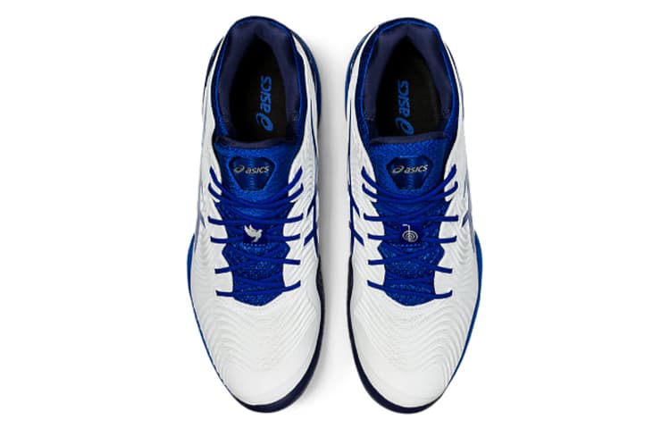 ASICS Court FF Novak 'White Blue'