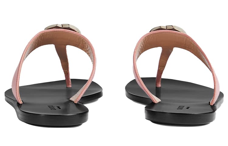 GUCCI GG шлепанцы зеленые женские