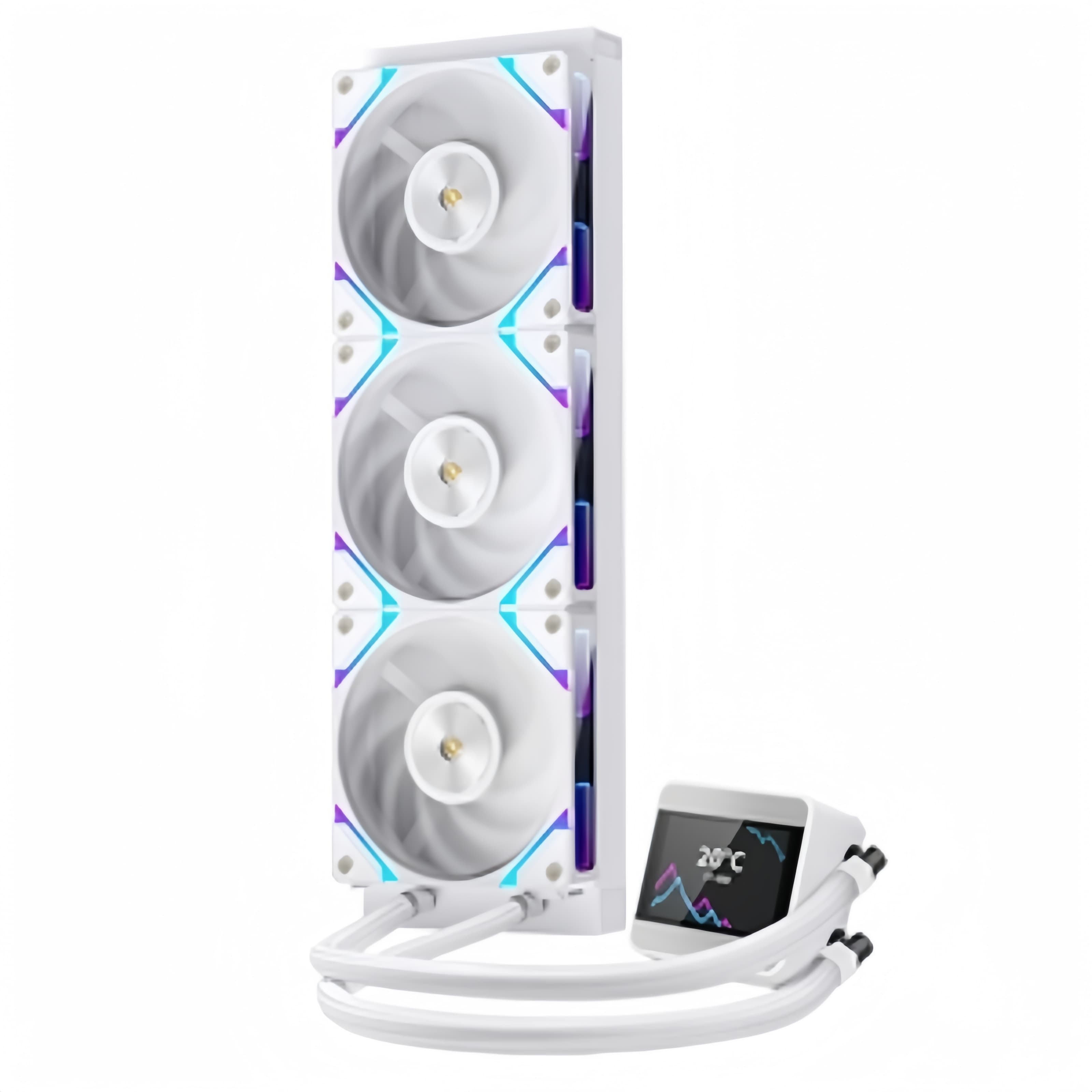 Красочный zhiyun Kunlun mu 360 argb «все в одном» радиатор процессора с жидкостным охлаждением