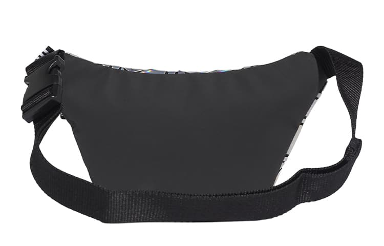 Поясная сумка Adidas Originals из искусственной кожи, стандартная женская, ослепительного цвета, серебристая