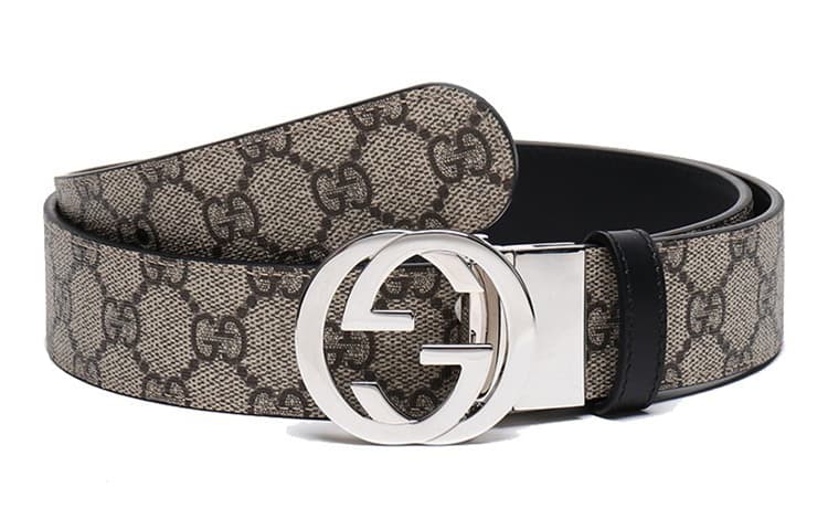 Двусторонний ремень GUCCI Gg Supreme