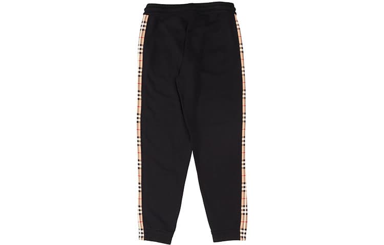 Хлопковые спортивные штаны в клетку Burberry Vintage Check