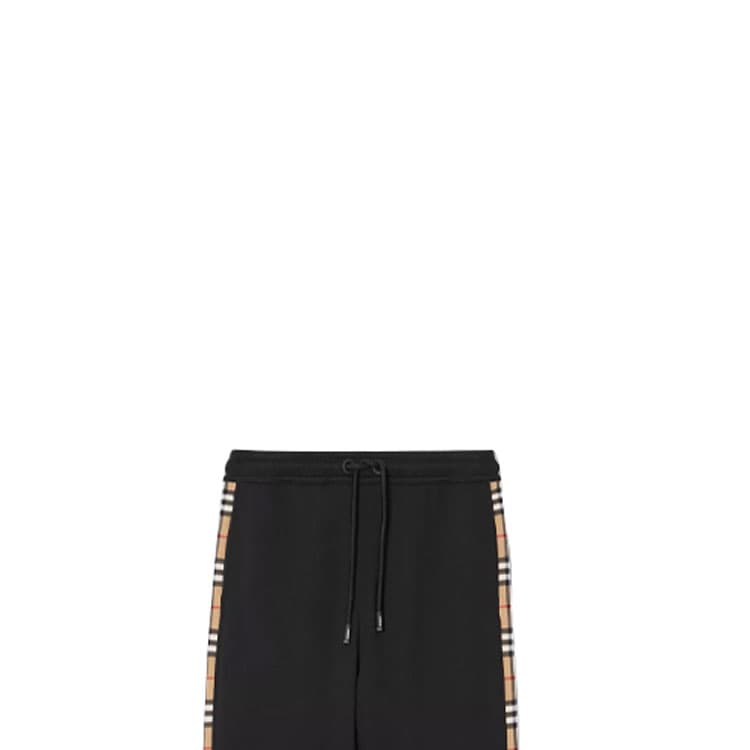 Хлопковые спортивные штаны в клетку Burberry Vintage Check