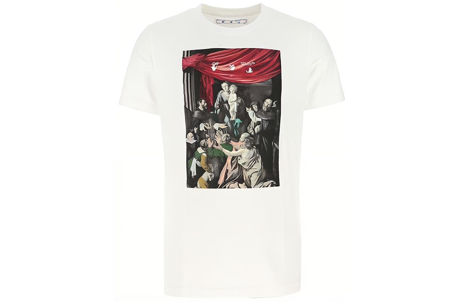 OFF WHITE Caravaggio Paint Slim Tee