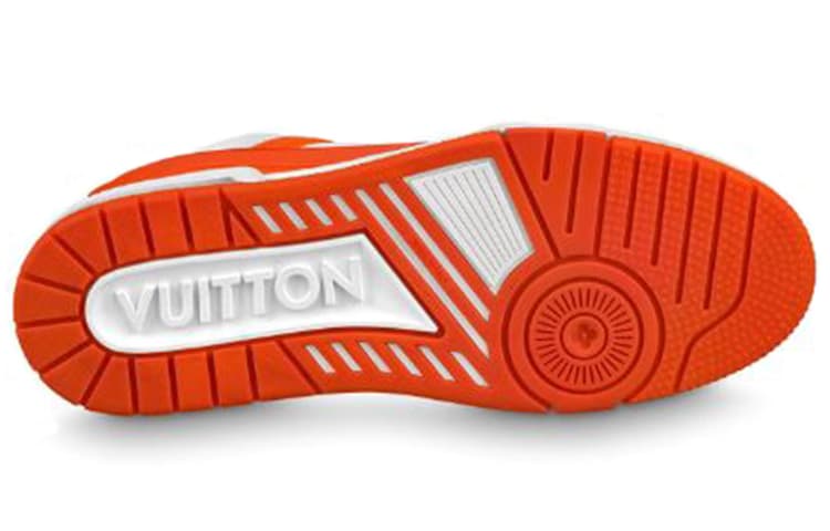 LOUIS VUITTON Кроссовки 'Белый Оранжевый'