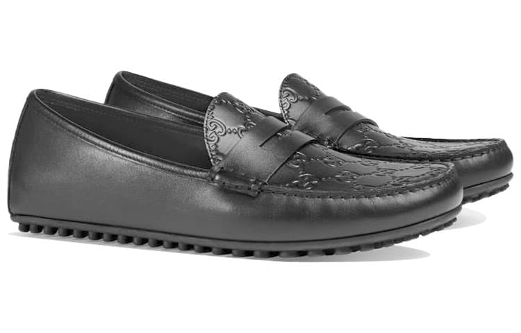 Драйвер GUCCI «Черный с тиснением»